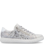 RIEKER Laisvalaikio bateliai moterims, Sidabrinė, Sneakers