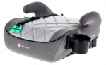 Automobilinė kėdutė, paauk&scaron;tinimas (booster) ISOFIX 125&ndash;150 cm, puodelio laikiklis LittleNestPro pilkas Sun Baby