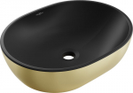 Praustuvas Mexen Viki 48 cm, Black matt/Gold