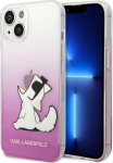 Karl Lagerfeld skaidrus iPhone 14 Plus