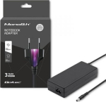 Įkroviklis ne&scaron;iojamam kompiuteriui Qoltec 60 W stalinis maitinimo blokas | 12 V | 5 A | 5,5 &times; 2,1 + maitinimo laidas