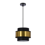 Candellux pakabinamas &scaron;viestuvas Prestige 31-17918, juodos/aukso spalvos