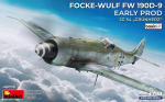 Klijuojamas Modelis MiniArt 48035 Focke-Wulf Fw 190D-9 Early Prod. JG 54 Gr&uuml;nherz Basic Kit 1/48