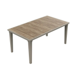Lauko stalas Keter Deco Futura, 66x96x74 cm, smėlio spalvos