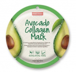 Lak&scaron;tinė kolageno veido kaukė su avokadų ekstraktu Purederm Avocado Collagen, 18 g