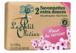 Muilas Le Petit Olivier Extra Cherry Blossom 2 x 100 g