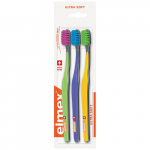 Dantų &scaron;epetėlis Elmex Ultra Soft Toothbrush, 3 vnt.