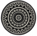 Hanse Home kilimas Valencia, apvalus, 140x140 cm
