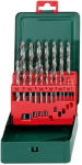 Metalo grąžtų rinkinys Metabo HSS-G, 19 vnt.