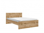 Lova BRW Zele 160x200 cm, ruda
