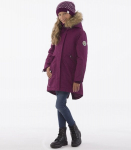 Huppa Merginų parka VIVIAN, burgundy