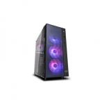 Kompiuterio dėklas - DEEPCOOL - MATREXX 55 Mesh ADD-RGB 4F (juodas) - Dėklas be maitinimo &scaron;altinio - Vidutinis bok&scaron;tas - E-ATX formatas