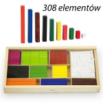 Medinės matematinės lazdelės Viga Toys 308 d.
