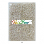 Stikliniai apvalūs karoliukai (biseris) Nr. 6/0 RainBow&reg; 500 g, spalva 142