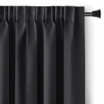 Restilo naktinė užuolaida Blackout, 140x270 cm, juoda