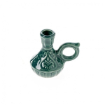 Keramikinė žvakidė "Ąsotėlis", žalia