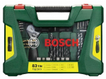Rinkinys Bosch 83 vnt. V-Line Titanium