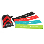 Pasiprie&scaron;inimo gumų rinkinys Gymstick Mini, 4 vnt.
