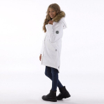 Huppa Merginų parka VIVIAN, WHITE