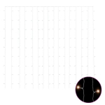 LED lempučių užuolaida, 3x3 m