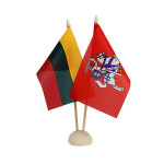 Dvivietis vėliavėlių stovelis