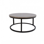 Kavos staliukas Home4You Brite, pilkas