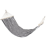 Hamakas 4Living, juodas/baltas