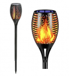 Lauko/sodo žibintas Airi, Torch, 96 diodų su saulės baterija, 2200 mAh, 78cm