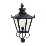 Pastatomas lauko &scaron;viestuvas Elstead Lighting Grampian GL1-BLACK