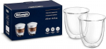 2 Capuccino puodelių rinkinys - DELONGHI - Dvigubos sienelės - 19 cl