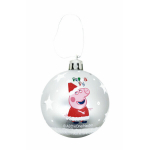Kalėdiniai žaisliukai Peppa Pig, 6 vnt.