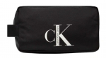 Calvin Klein tekstilinė makiažo kosmetinė &ndash; kompakti&scaron;ka kasdienė elegancija