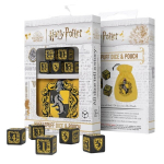 Kauliukų rinkinys Q-Workshop Harry Potter Hufflepuff, su mai&scaron;eliu