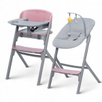 Maitinimo kėdutė Kinderkraft 4in1 Livy, pink