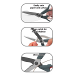 Žirklės Santoku, ErichKrause, 20,5cm