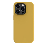 Evelatus iPhone 15 Pro Premium Soft Touch Silikoninis Dėklas Geltonas