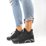 Sportiniai batai moterims Purlina, juodi