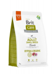 Brit Care Hypoallergenic Adult mažų veislių &scaron;unims su ėriena ir ryžiais, 3 kg