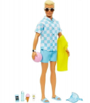 Lėlė Barbie Ken Doll Swim Trunks and Beach-Themed