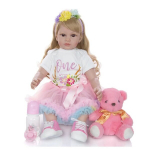 Lėlė Princesė Reborn dolls, 60cm
