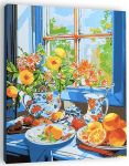 Tapyba pagal skaičius Winder Arts Natiurmortas, 40x50cm