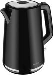 Elektrinis virdulys Amica Kf 3040, 2200w, 1.7l, juodas