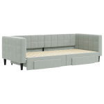 Sofa-lova vidaXL, 90x200 cm, pilka