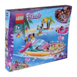 Konstravimo rinkinys - LEGO - 41433 - Vakarėlių valtis - 640 vienetų - 3 mini lėlės