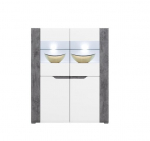 Indauja Liveo Brando B4, su led ap&scaron;vietimu, balta/pilka