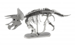 Metalinė dėlionė - konstruktorius Metal Earth Triceratops 3D