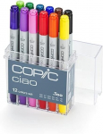 Flomasteriai - markeriai Copic Ciao, 12 vnt.