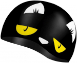 Plaukimo kepuraitė Aqua Speed Kiddie Cat, juoda