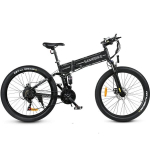 Sulankstomas kalnų dviratis SameBike LO26 II 26", juodas