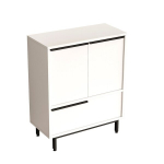 Virtuvės spintelė Asir Asir 74.8x90.4x35.5 cm balta, skandinavi&scaron;ko stiliaus